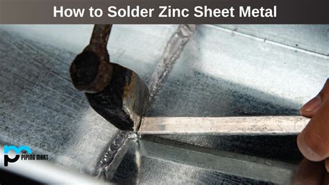 soldering zinc sheet metal|tensile strength of solder.